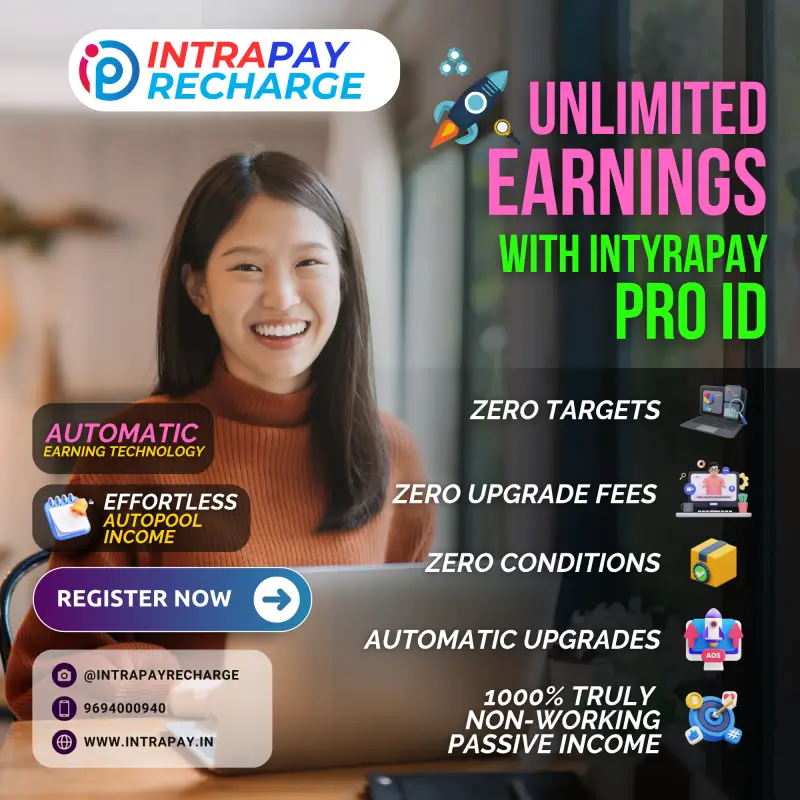Earn passive income with intrapay pro Id
