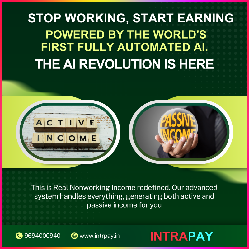 Active and passive income intrapay