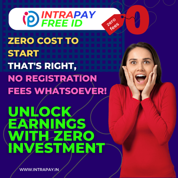 Intrapay Recharge: Free ID or Pro ID– 1 Boosts Your Earnings 2 Intrapay free of cost recharge ID
