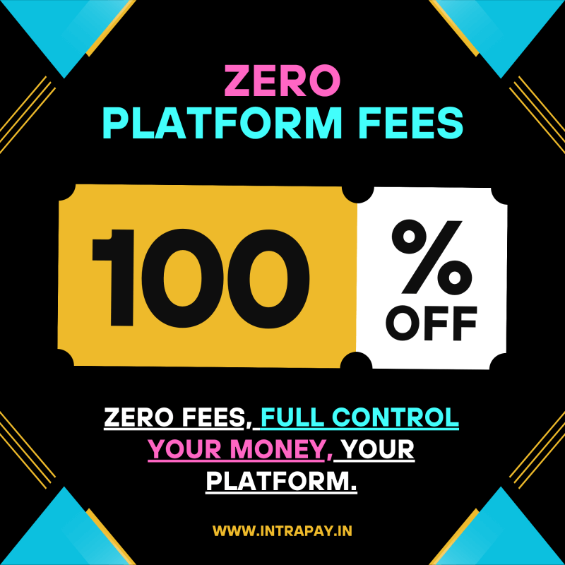 Zero platform fees on every recharge